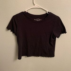 Cropped Hollister Shirt